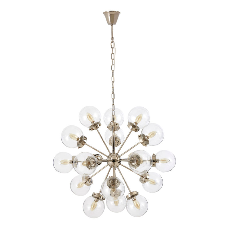 Cedillo 8 Light Sputnik Geometric Chandelier Cedillo 8 Light Sputnik Geometric Chandelier